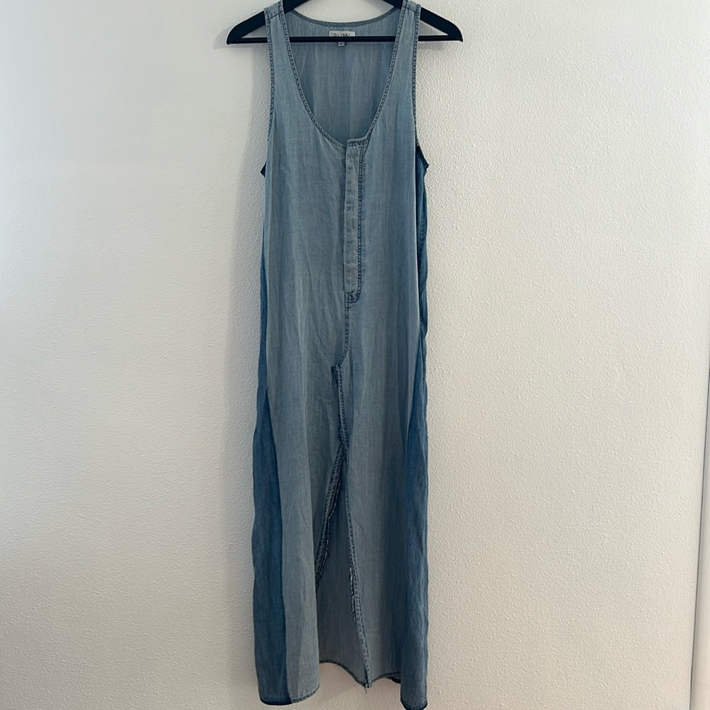 Jean two tone dress